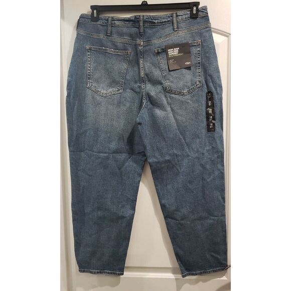 Silver Jeans High Rise‎ Tapered Leg Mom Jeans Size 18Wx27 - NWT - Picture 2 of 8